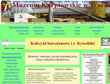 Tablet Screenshot of kolczyki.kurpie.com.pl